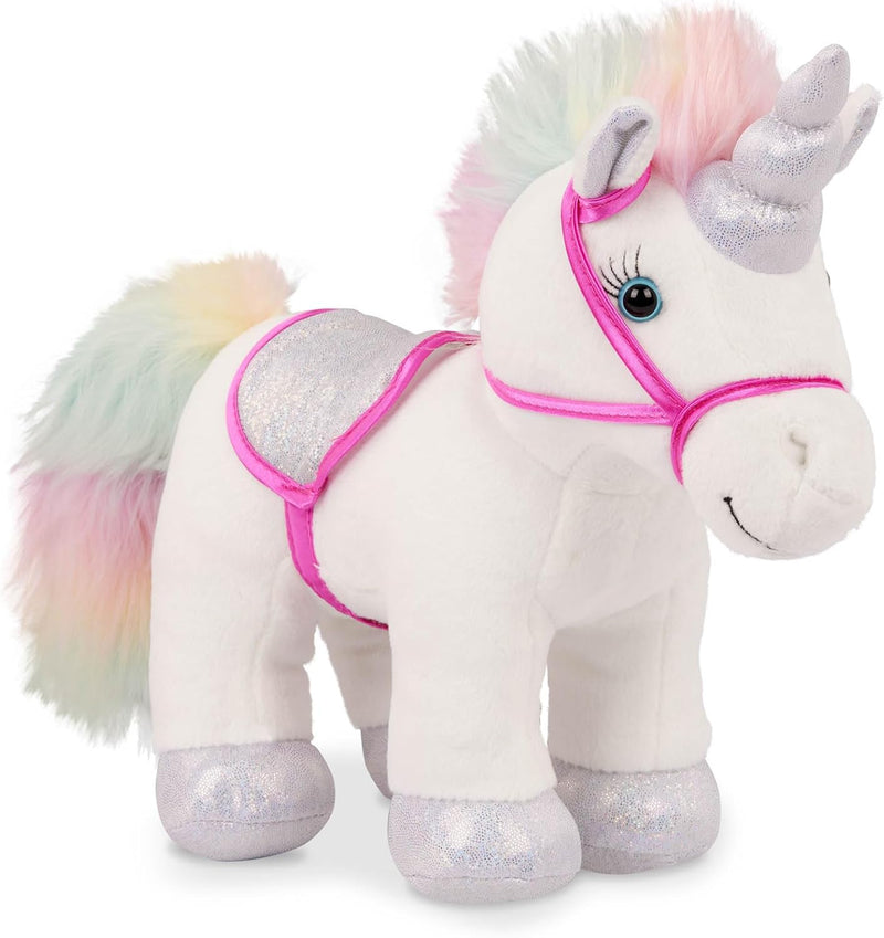 Pucci Pals Plush with Purse Rainbow Glam Bag & Sparkly Unicorn