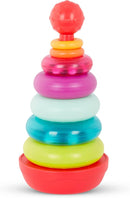 B. toys Rainbow Rings Stacking Rings