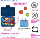 Yumbox Tapas Size - 4 Compartment  Bento Lunch - Race cars
