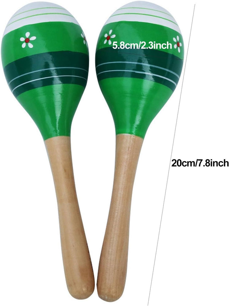 Simyi | 2-Pack Wooden Maracas