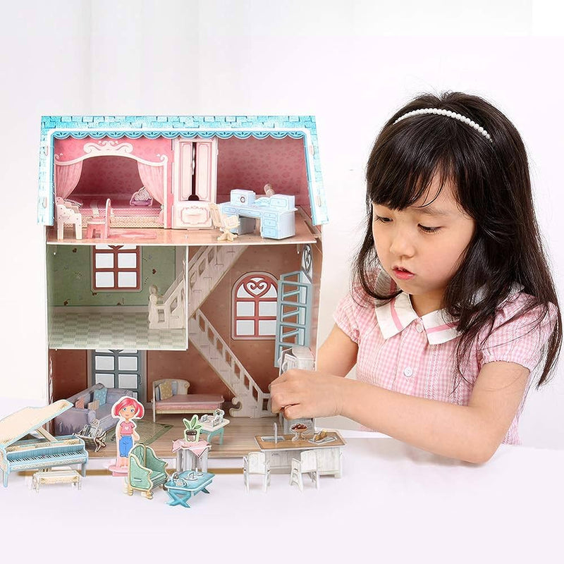 Pianist's Home 3D puzzle Dollshouse
