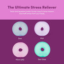 Speks Gump Jumbo Loop Squishy Sensory Doughnut - Moon