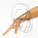 3D KINETIC SPRING SCULPTURE - FLOW RINGS