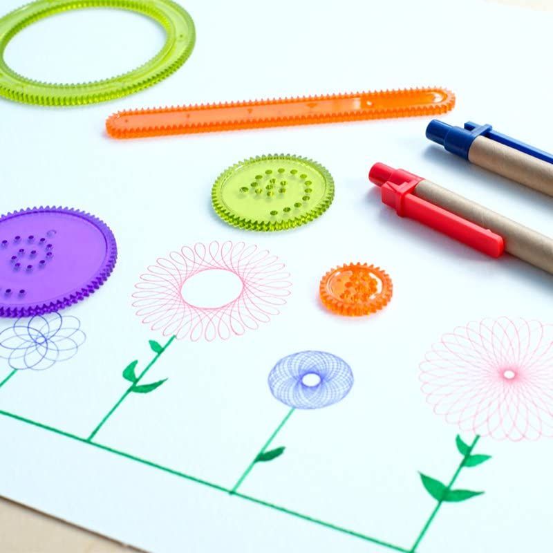 Mideer The Art and Science of Spirals Spirograph