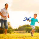 Hand Thrown Foam Glider Plane 38cm