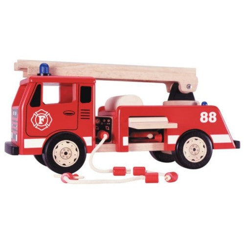 Pintoy Wooden Toy - Fire Engine