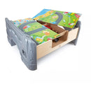 Hape 70-Piece Railway Train and Table Set