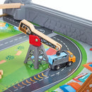 Hape 70-Piece Railway Train and Table Set