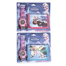 Frozen Velcro Wallet & Watch Set