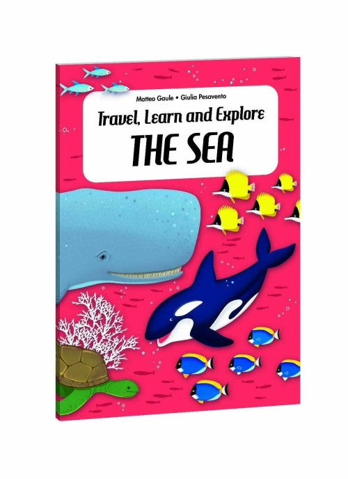 Sassi Travel, Learn and Explore - Puzzle and Book Set - The Sea, 205 pcs