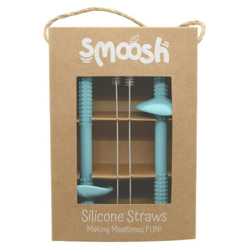 Smoosh |  Silicone Straw Set