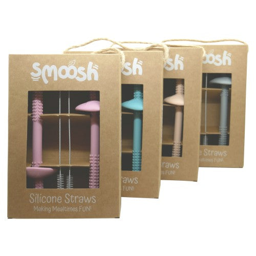 Smoosh |  Silicone Straw Set