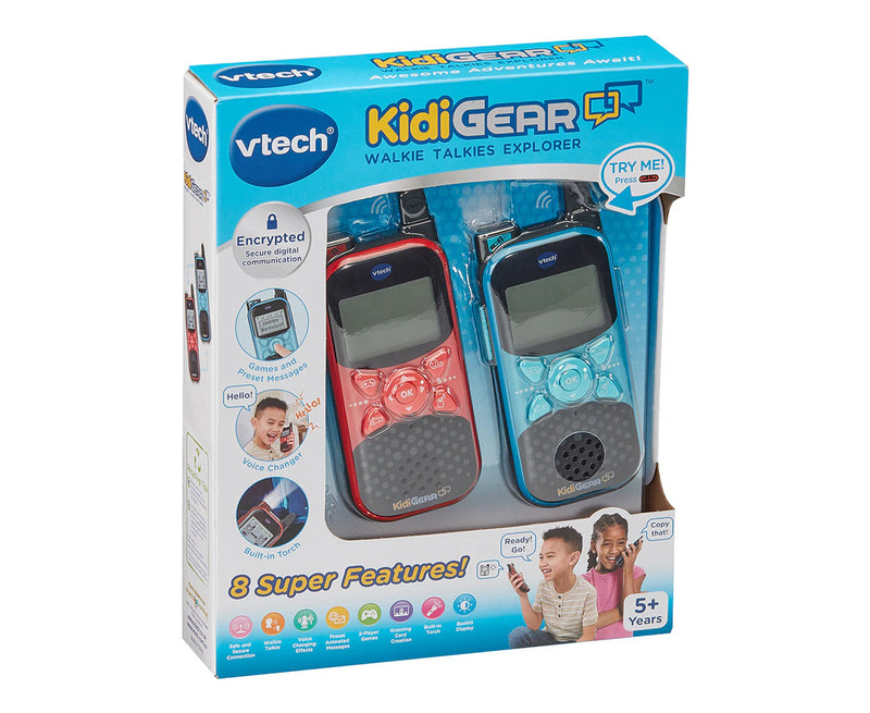 VTECH KIDIGEAR WALKIE TALKIES EXPLORER