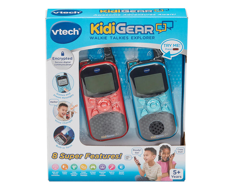 VTECH KIDIGEAR WALKIE TALKIES EXPLORER