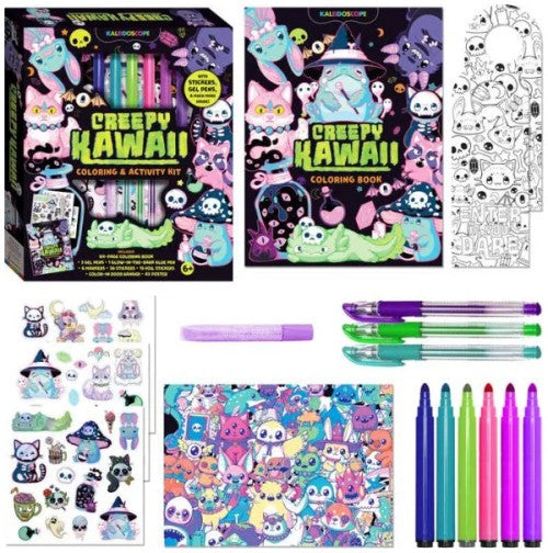 Hinkler Super Kaleidoscope Kreepy Kawaii Kit