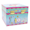 Pink Poppy Shimmering Mermaid Musical Jewellery Box - Small