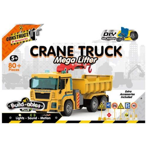 Construct IT Build-ables Plus - Crane Truck, Mega Lifter