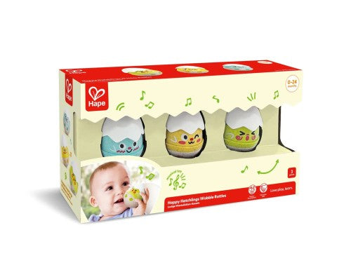 Hape Happy Hatching Wobble Rattles