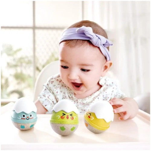 Hape Happy Hatching Wobble Rattles