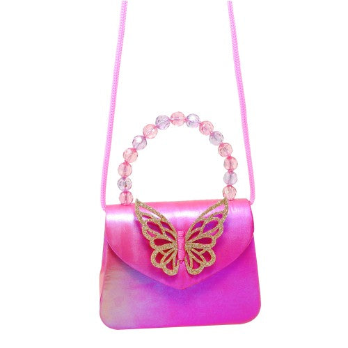 Pink Poppy Fairy Butterfly Friends Handbag