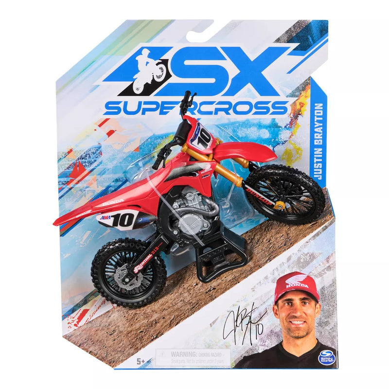 Supercross 1:10 Die Cast Motorcycle