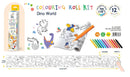 HAKU YOKA | Colouring Roll Kit Dino World