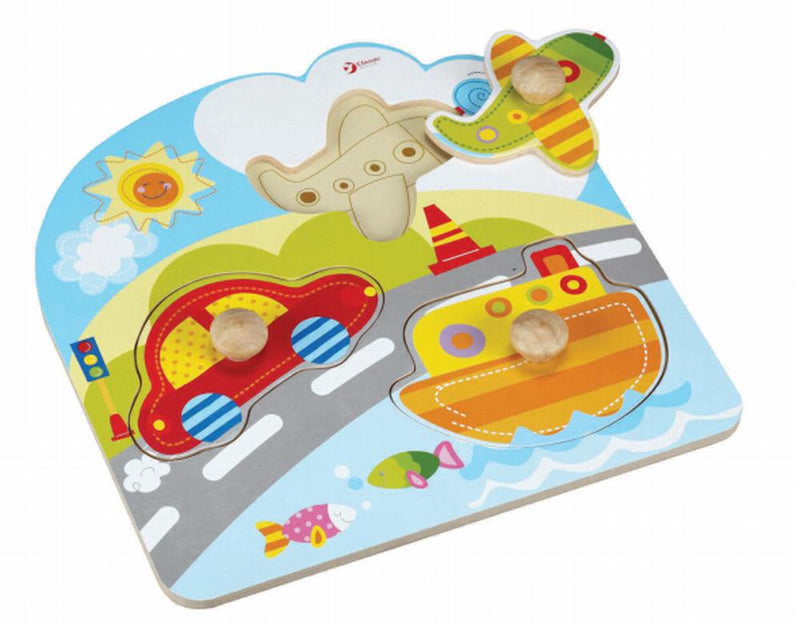 Classic World | First Transport  Peg Puzzle
