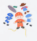 Classic World - My Job Lacing Toy - Boy