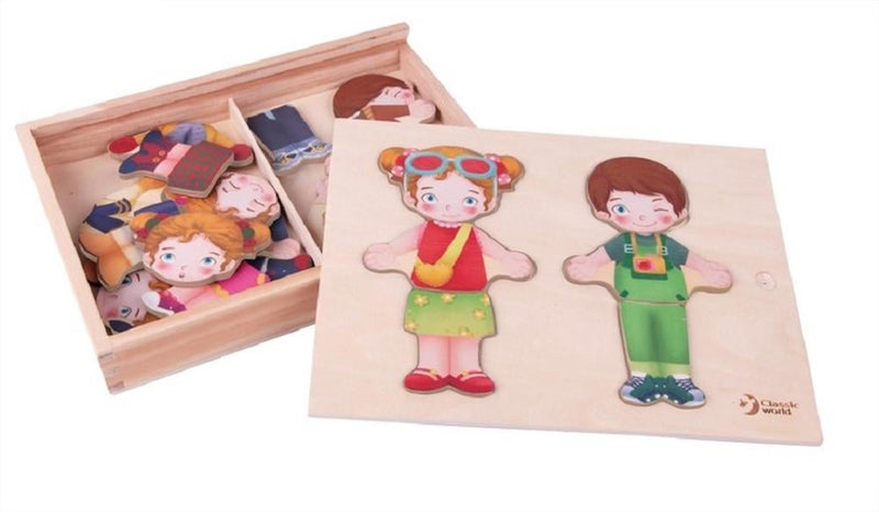 Classic World |  Dress-Up Puzzle