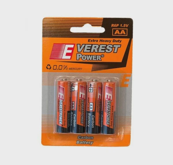 Kingever Extra Heavy Duty Battery AA 4pcs