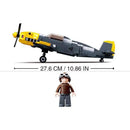 Sluban - WWII Army Messerschimitt Bf109 German Fighter Bricks Set