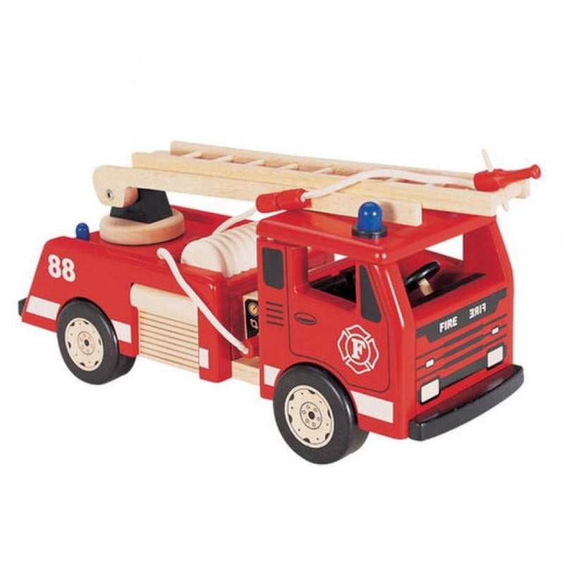 Pintoy Wooden Toy - Fire Engine