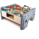 Hape 70-Piece Railway Train and Table Set