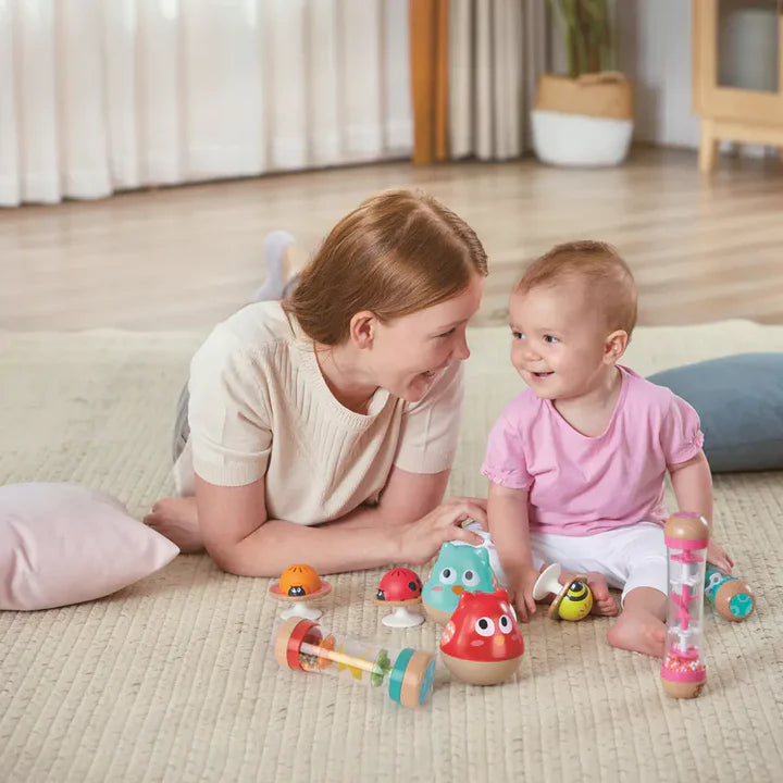 Hape | Stay-Put Rattles