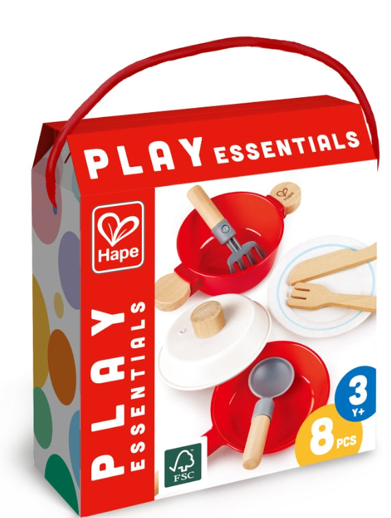 Hape, Little Chef Cook & Serve Set