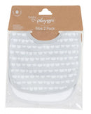 Playgro - Children's bib Grey - 2 pcs
