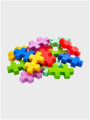 PLUS PLUS BIG  -  TUBES TROPICAL (15 PIECES)