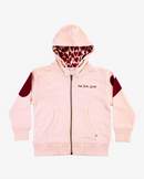 The Girl Club |  Pink Heart Zip Hood