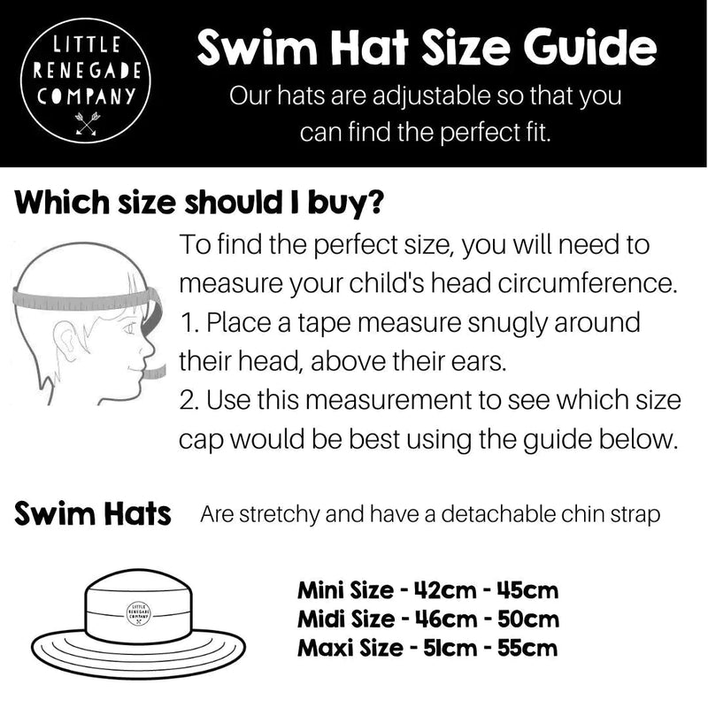 Little Renegade Company | Swim Hat - Magic Garden