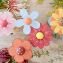 Push Puppet Wooden Flower