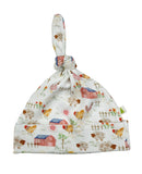 Imababywear | Knotted Beanie -  On the Farm