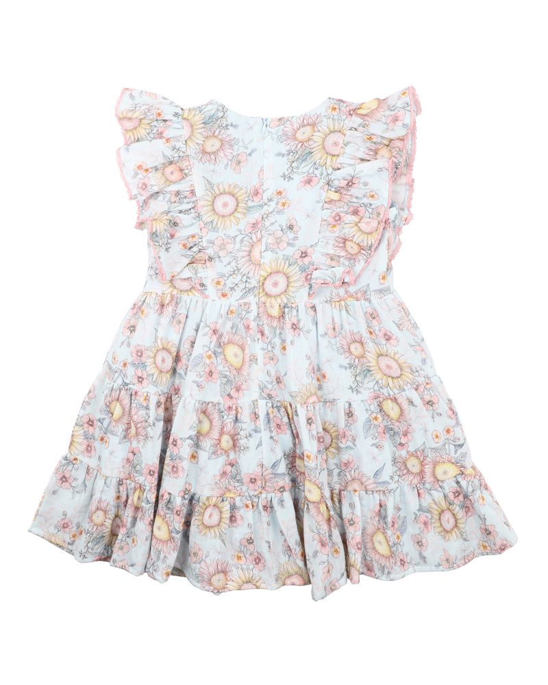 Bebe | Abby Print Tiered Dress