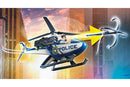 Playmobil: City Action - Helicopter Pursuit with Runaway Van (70575)