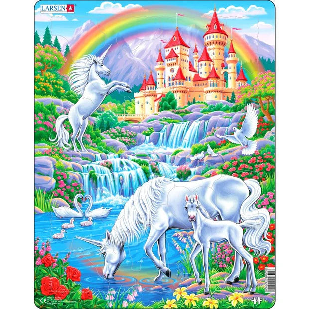 Larsen | Unicorn Frame Puzzle