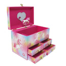 Pink Poppy Dreamland Unicorn Musical Jewellery Box - Medium