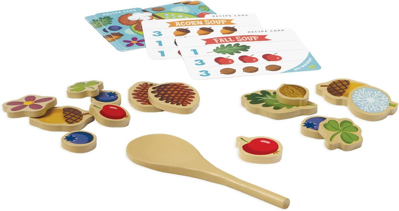 Peaceable Kingdom Acorn Soup Game - Educational Games for Toddlers