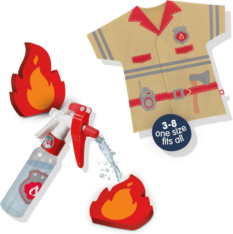 SES Petit Pretenders Fire Department Costume Set RRP $34.99