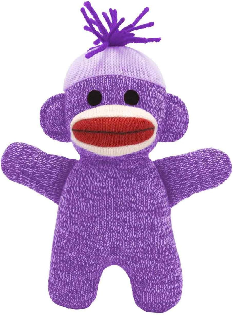 Baby Sock Monkey - Purple