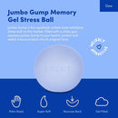 SPEKS Gump Memory Gel Stress Ball Jumbo - Dew