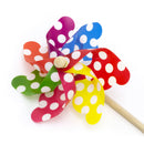 Rainbow  Spotted Flower Pinwheel